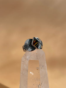 Montana Agate Ring Size 8.25
