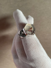 Load image into Gallery viewer, Moss Agate Ring size 8.5