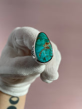 Load image into Gallery viewer, High grade Royston Turquoise Ring size 7.75/8