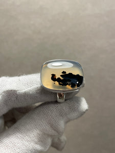 Montana Agate Ring Size 7