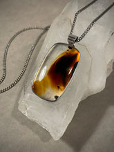 Load image into Gallery viewer, Montana Agate Statement Pendant