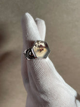 Load image into Gallery viewer, Moss Agate Ring size 8.5