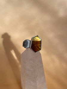 Montana Agate Ring size 7.75
