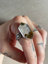 Load image into Gallery viewer, Moss Agate Ring size 9.75