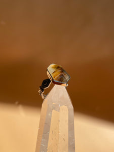 Montana Agate Ring size 6.75