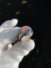 Load image into Gallery viewer, Dendrite Agate Ring Size 8.25
