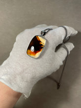 Load image into Gallery viewer, Montana Agate Statment Pendant