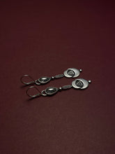 Load image into Gallery viewer, Sterling Silver Temple Earrings