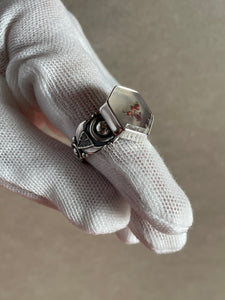 Moss Agate Ring size 8.5