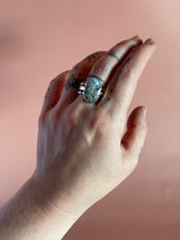 Load image into Gallery viewer, Dark Moon Hubei Turquoise Ring size 7.75