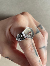 Load image into Gallery viewer, Moss Agate Ring size 8.5
