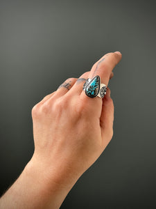 Persian Turquoise Alter Ring Size 8.25