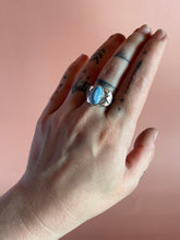 Load image into Gallery viewer, Golden Hills Turquoise Ring size 7