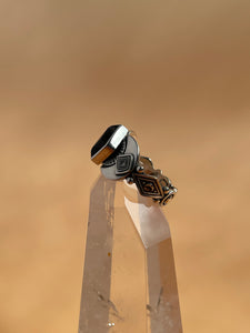 Montana Agate Ring Size 8.25