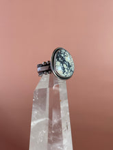 Load image into Gallery viewer, Dark Moon Hubei Turquoise Ring size 7