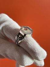 Load image into Gallery viewer, Moss Agate Ring size 8.5