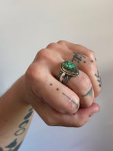 Load image into Gallery viewer, Candelaria Variscite Ring Size 7/7.25