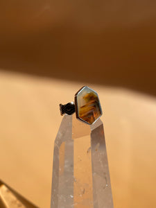Montana Agate Ring size 6.75