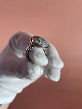 Load image into Gallery viewer, Dark Moon Hubei Turquoise Ring size 7