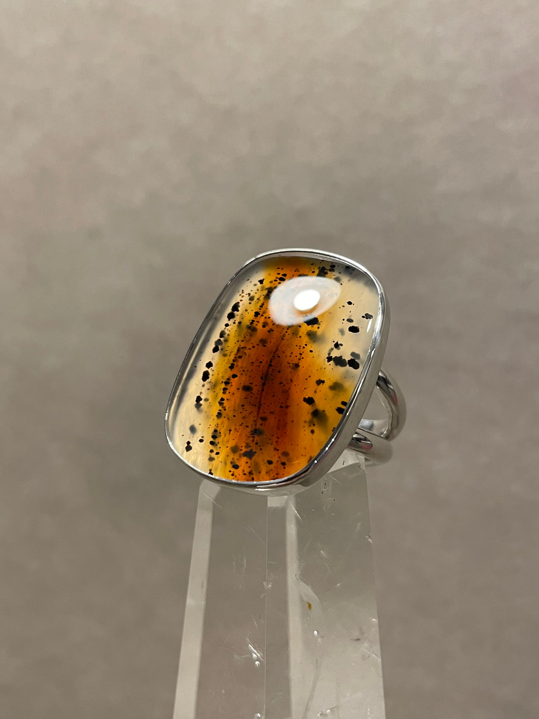 Montana Agate Ring 8.5