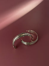 Load image into Gallery viewer, Sterling Silver Badlands Hoop set