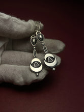 Load image into Gallery viewer, Sterling Silver Temple Earrings