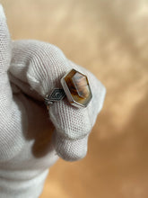 Load image into Gallery viewer, Montana Agate Ring size 6.75