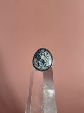 Load image into Gallery viewer, Dark Moon Hubei Turquoise Ring size 7