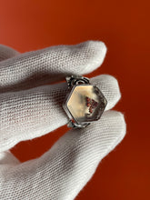 Load image into Gallery viewer, Moss Agate Ring size 8.5
