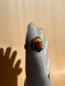 Montana Agate Ring size 7.75