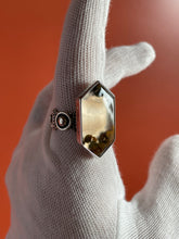 Load image into Gallery viewer, Moss Agate Ring size 9.75