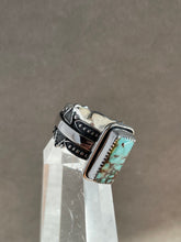 Load image into Gallery viewer, Natural Royston Turquoise Ring size 7.25-7.5