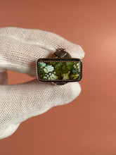 Load image into Gallery viewer, Hubei Turquoise Ring size 7.5