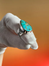 Load image into Gallery viewer, High grade Royston Turquoise Ring size 7.75/8