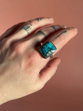 Load image into Gallery viewer, Persian Turquoise Ring Size 9.25