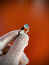 Load image into Gallery viewer, Chalcedony Moon ring *Made to order*