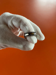 Dark Moon Hubei Turquoise Ring size 7.25
