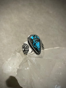 Persian Turquoise Alter Ring Size 8.25