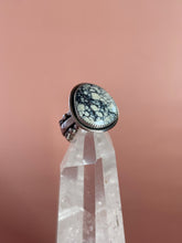 Load image into Gallery viewer, Dark Moon Hubei Turquoise Ring size 7