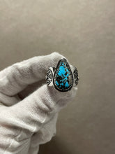 Load image into Gallery viewer, Persian Turquoise Alter Ring Size 8.25