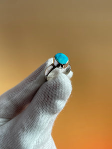 Kingman Turquoise Ring Size 7.5