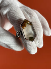 Load image into Gallery viewer, Moss Agate Ring size 9.75