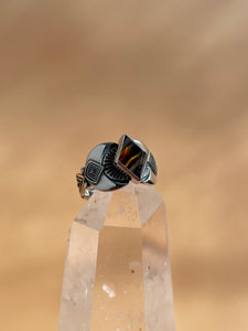 Montana Agate Ring Size 8.25