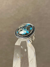 Load image into Gallery viewer, Persian Turquoise Ring Size 6.5