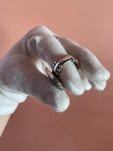 Load image into Gallery viewer, Dark Moon Hubei Turquoise Ring size 8.5