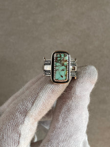 Natural Royston Turquoise Ring size 7.25-7.5