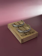 Load image into Gallery viewer, Sterling Silver Badlands Hoop set