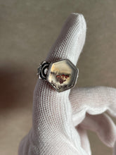 Load image into Gallery viewer, Moss Agate Ring size 8.5