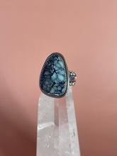 Load image into Gallery viewer, Dark Moon Hubei Turquoise Ring size 8.5