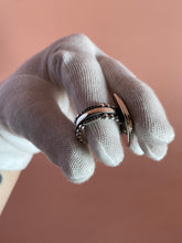 Load image into Gallery viewer, Dark Moon Hubei Turquoise Ring size 8.5